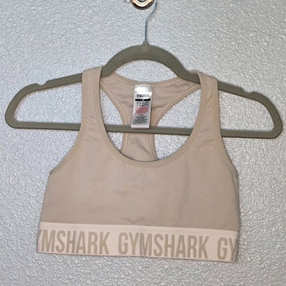Gymshark Fit Seamless Sports Bra - M Grey - Picture 3 of 5
